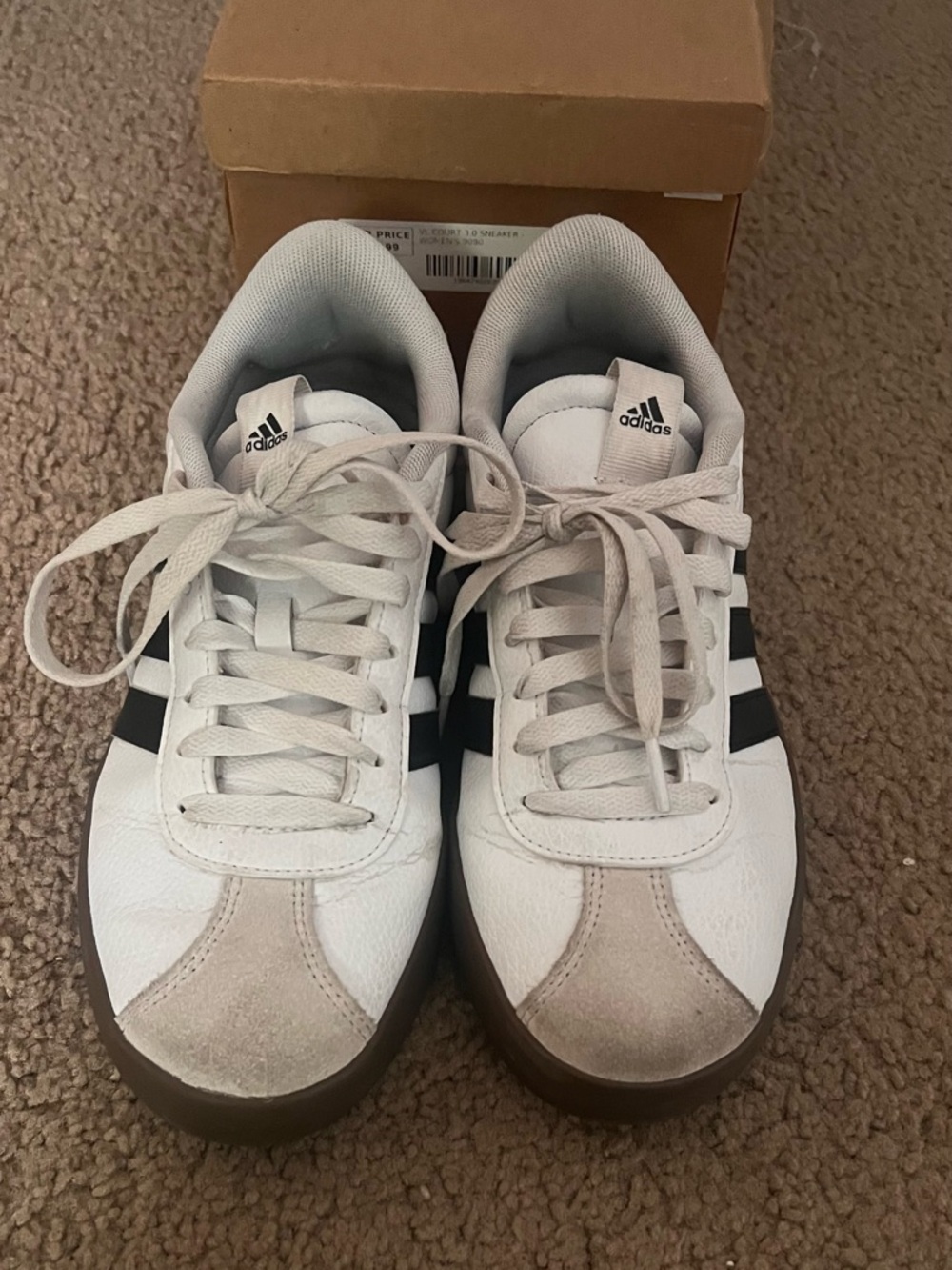 Adidas vl court size 9